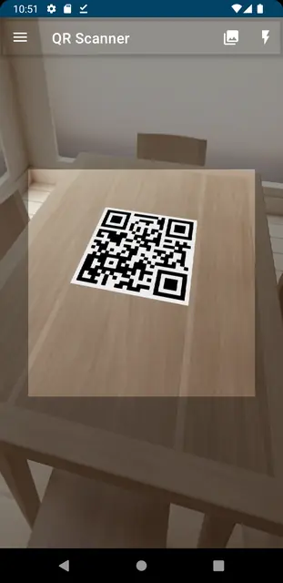 Screenshot 1 of QR Scanner (PFA)