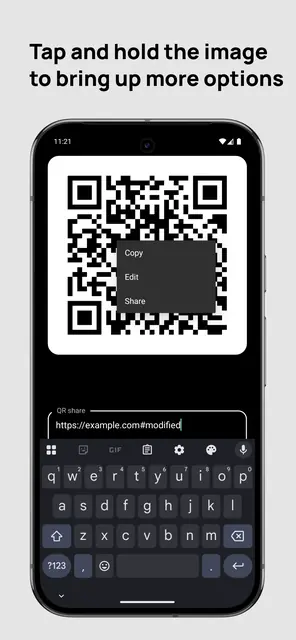 Screenshot 4 von QRshare