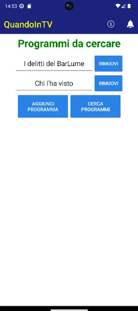 Screenshot 1 of QuandoInTV