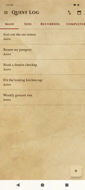 Screenshot 1 von Quest Log