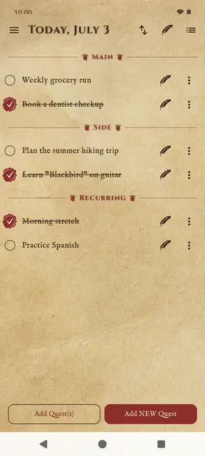 Screenshot 2 von Quest Log