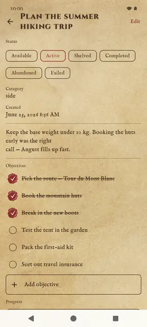 Screenshot 3 von Quest Log