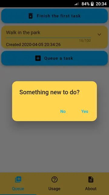 Screenshot 2 of QueueToDo
