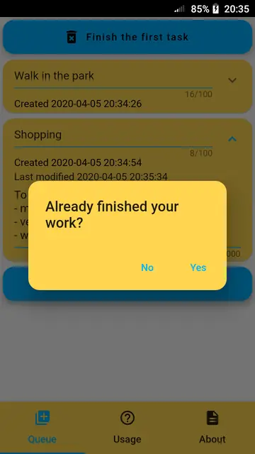 Screenshot 4 of QueueToDo