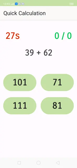 Screenshot 2 von Quick Calculation