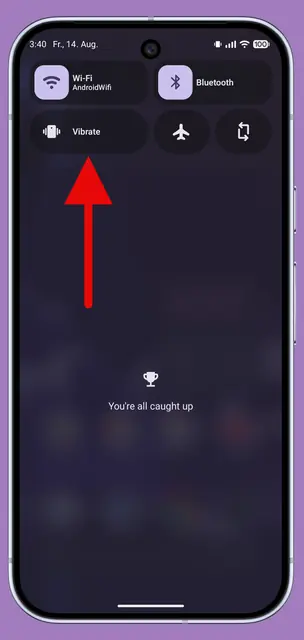 Screenshot 2 of Quick Settings Sound Profile
