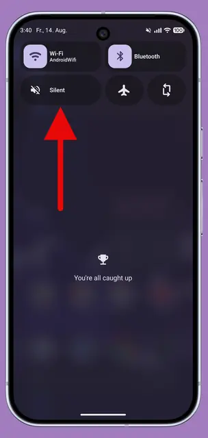Screenshot 3 of Quick Settings Sound Profile