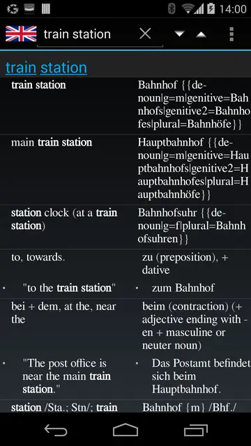 Screenshot 1 von QuickDic