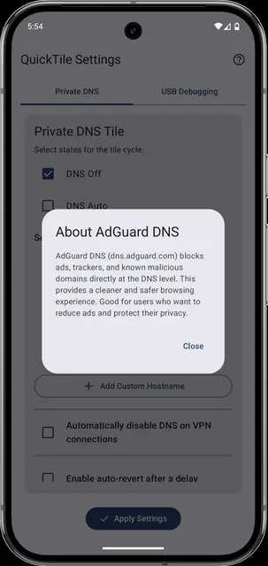 Screenshot 3 of QuickTile Settings