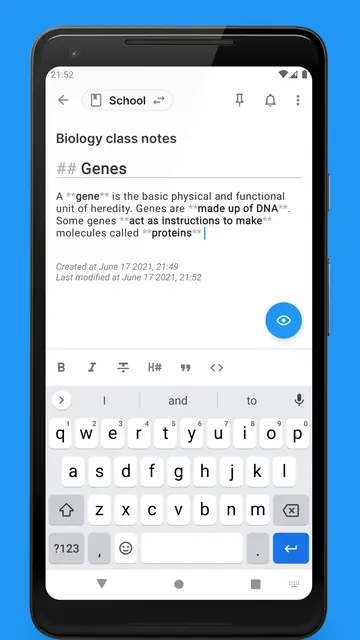 Screenshot 2 von Quillpad