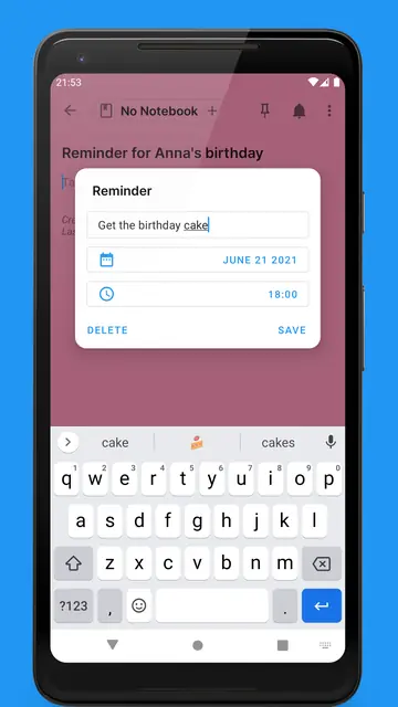 Screenshot 4 von Quillpad
