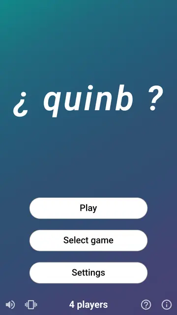 Screenshot 1 of Quinb: 4 players reaction game