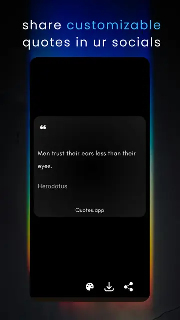 Screenshot 4 von Quotes.app