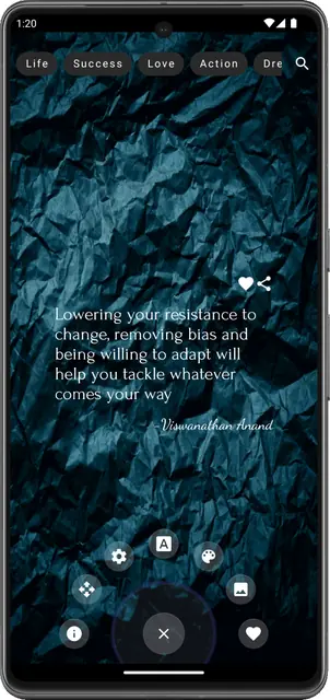 Screenshot 1 von Quotes - Quotes Status Creator