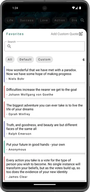 Screenshot 2 von Quotes - Quotes Status Creator