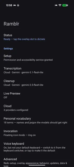 Screenshot 2 of Ramblr