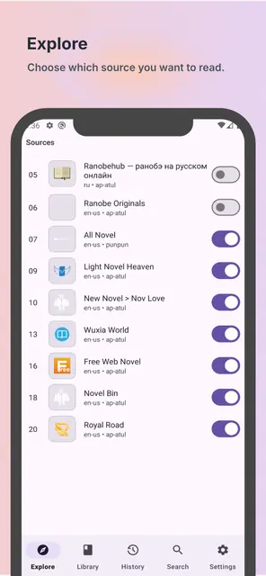 Screenshot 2 von Ranobe