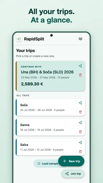 Screenshot 1 of RapidSplit
