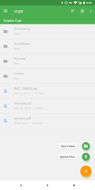 Screenshot 2 von RCX - Rclone for Android