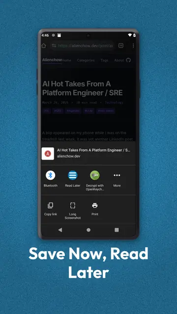 Screenshot 1 of Read Later