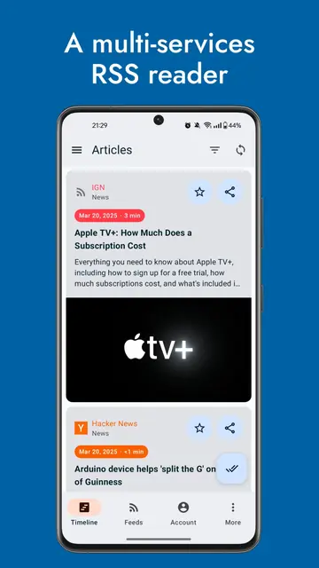 Screenshot 1 of Readrops