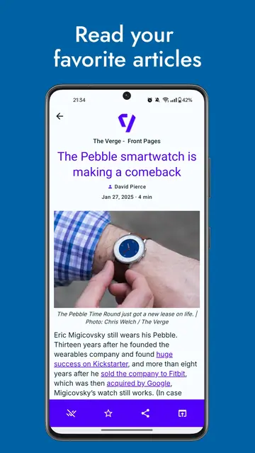 Screenshot 2 of Readrops