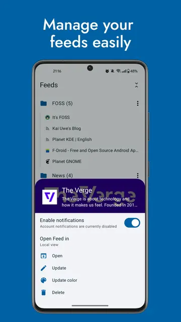 Screenshot 3 of Readrops