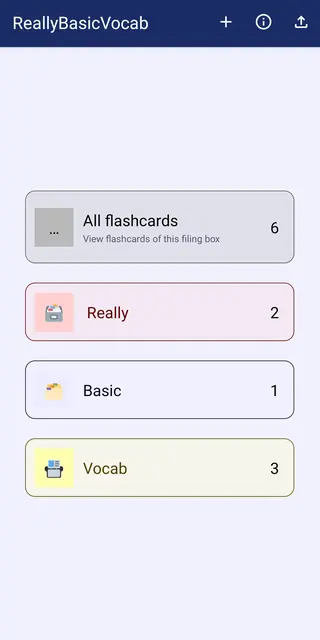 Screenshot 1 of Really Basic Vocab
