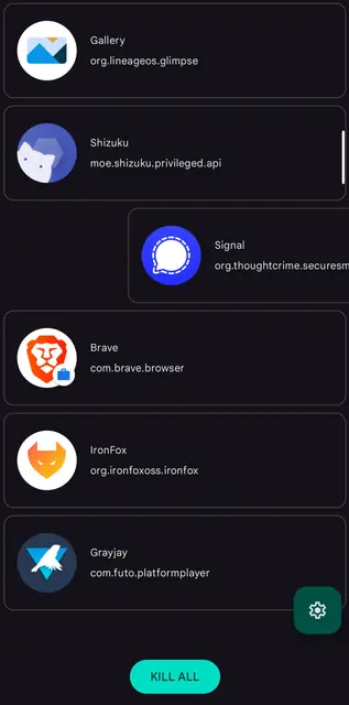 Screenshot 1 von Recents