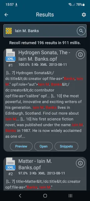 Screenshot 2 of RecollDroid