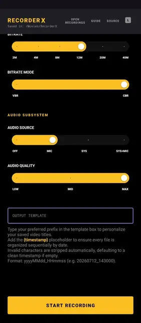 Screenshot 2 von RecorderX