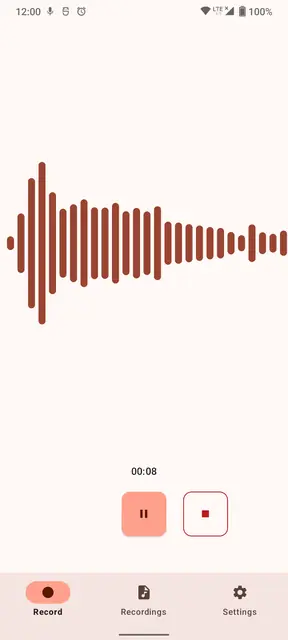 Screenshot 1 von Recording Studio Lite