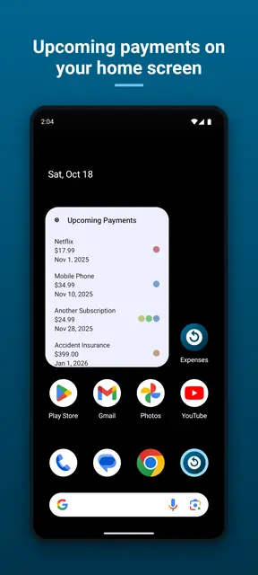 Screenshot 3 of Recurring Expense Tracker