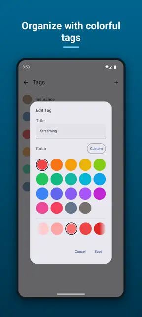 Screenshot 4 of Recurring Expense Tracker