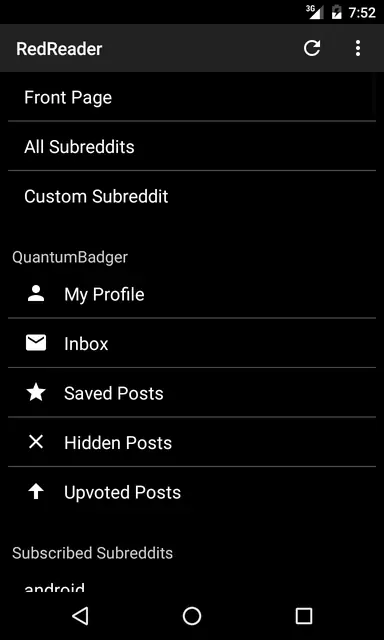 Screenshot 3 von RedReader