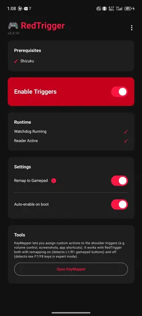 Screenshot 1 von RedTrigger