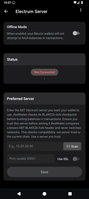 Screenshot 4 of RedWallet (XBT Beta)