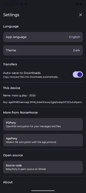 Screenshot 4 of RelayPony