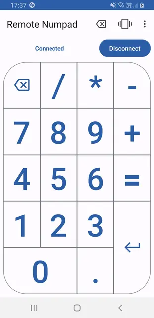 Screenshot 1 of Remote Numpad