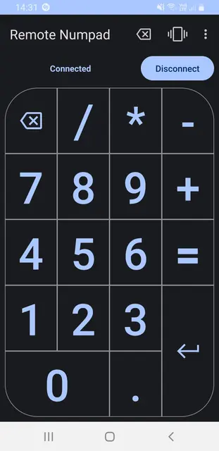 Screenshot 3 of Remote Numpad
