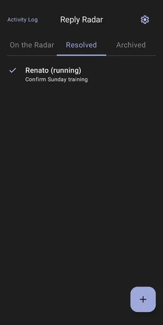 Screenshot 2 von Reply Radar