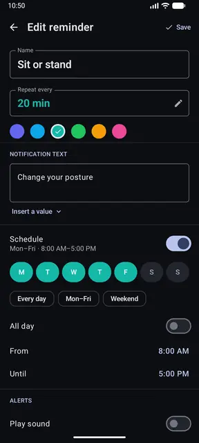 Screenshot 4 of reReminder