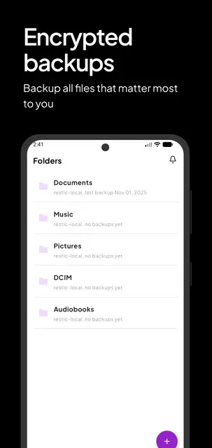 Screenshot 2 of Resticopia