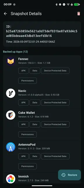 Screenshot 2 of Restoid