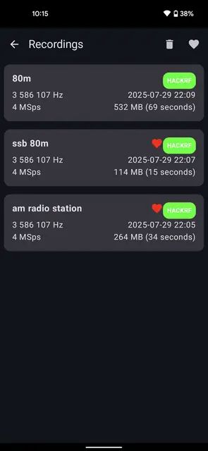 Screenshot 3 von RF Analyzer (FOSS)