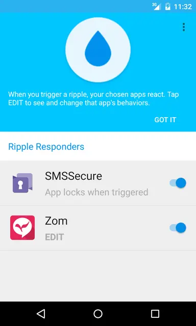 Screenshot 2 von Ripple: respond when panicking