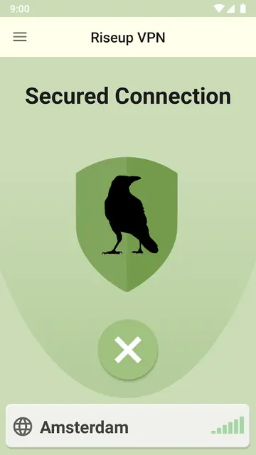 Screenshot 1 of RiseupVPN