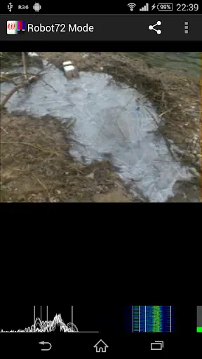 Screenshot 1 von Robot36 - SSTV Image Decoder
