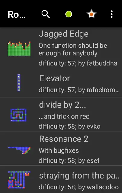 Screenshot 1 von RoboZZle Droid