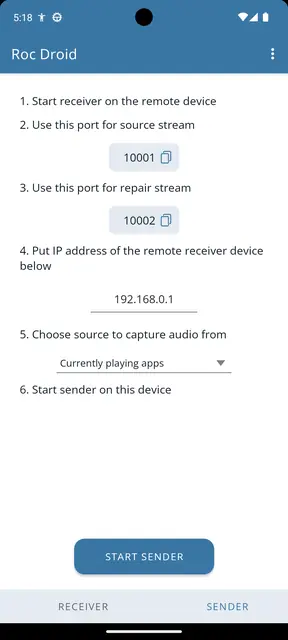 Screenshot 4 of Roc Droid